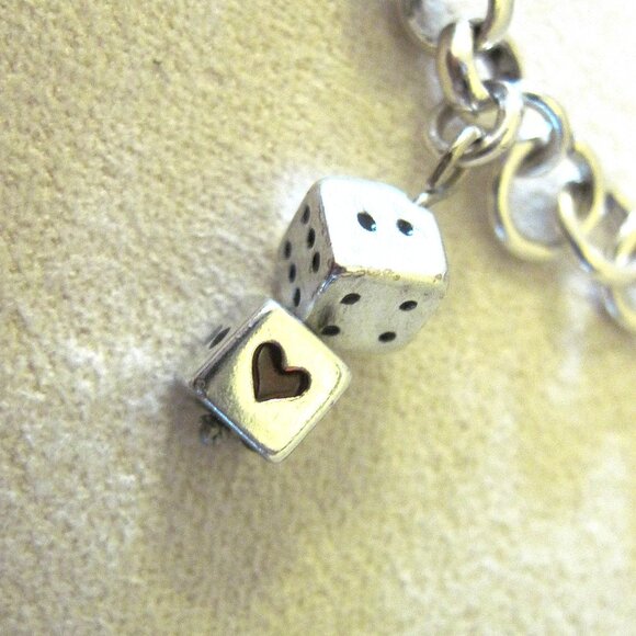 Brighton Silver Viva Las Vegas Charm Bracelet - Picture 11 of 12